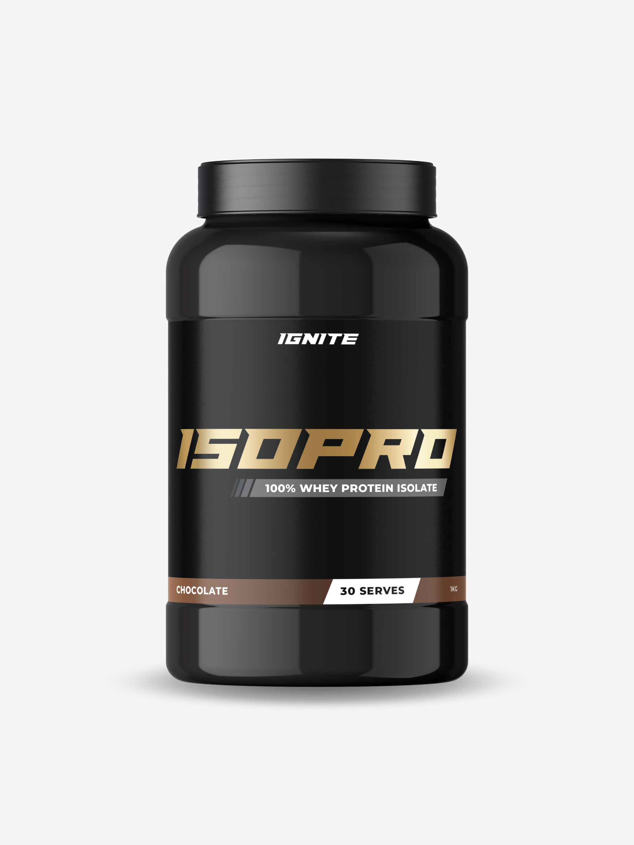IGNITE ISOPRO Chocolate Whey Protein Isolate Dietary Supplement