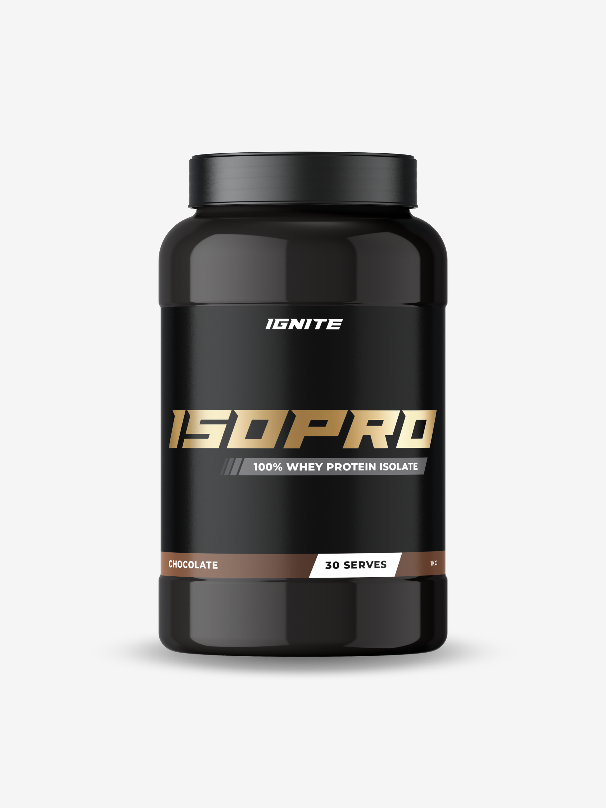 IGNITE ISOPRO Chocolate Whey Protein Isolate Dietary Supplement