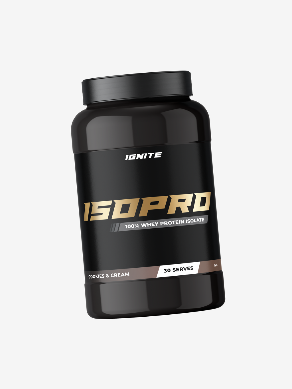IGNITE ISOPRO Cookies & Cream Whey Protein Isolate Dietary Supplement