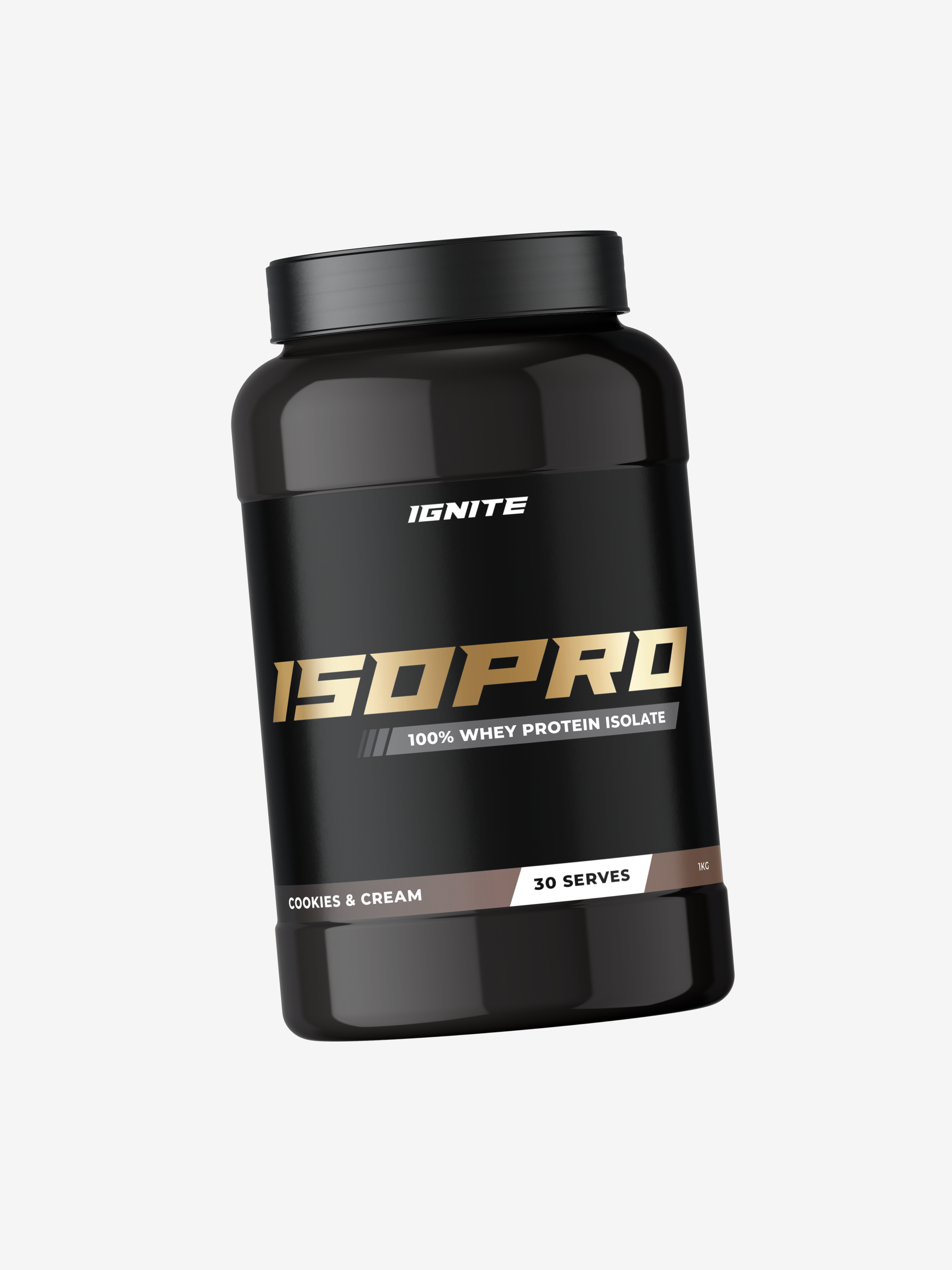 IGNITE ISOPRO Cookies & Cream Whey Protein Isolate Dietary Supplement