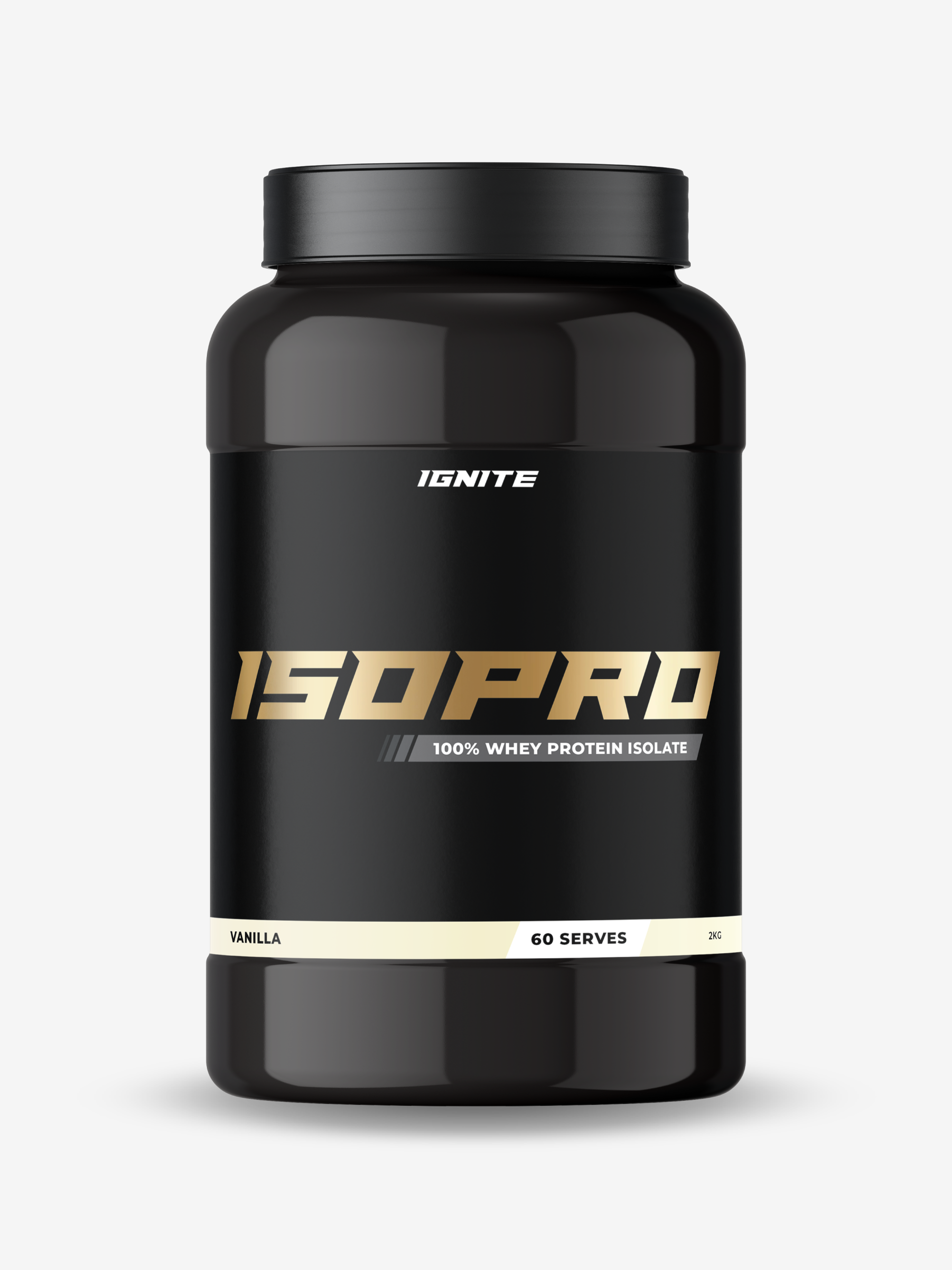 IGNITE ISOPRO Vanilla Whey Protein Isolate Dietary Supplement