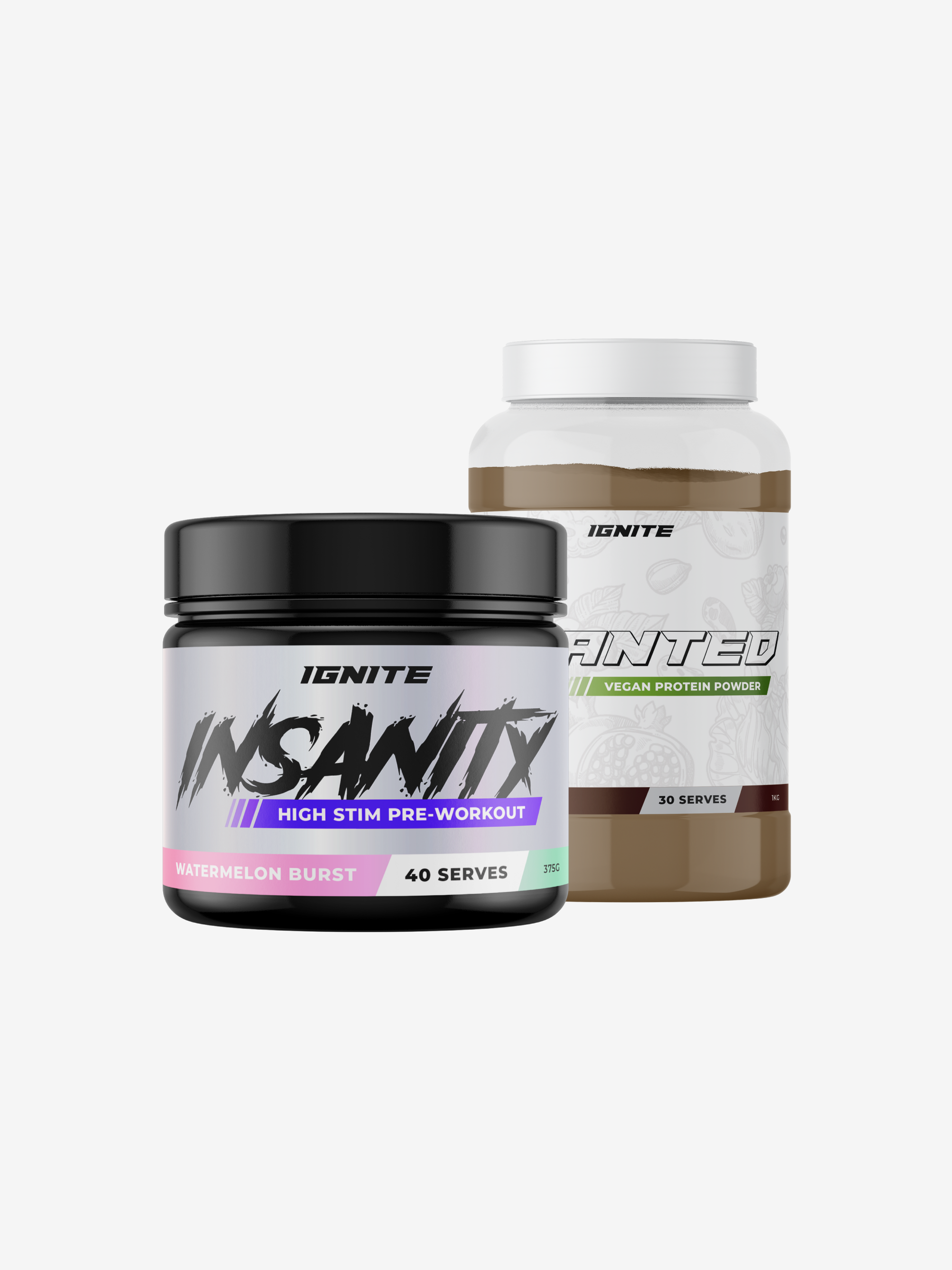 Best Pre Workout and Vegan Protein Bundle