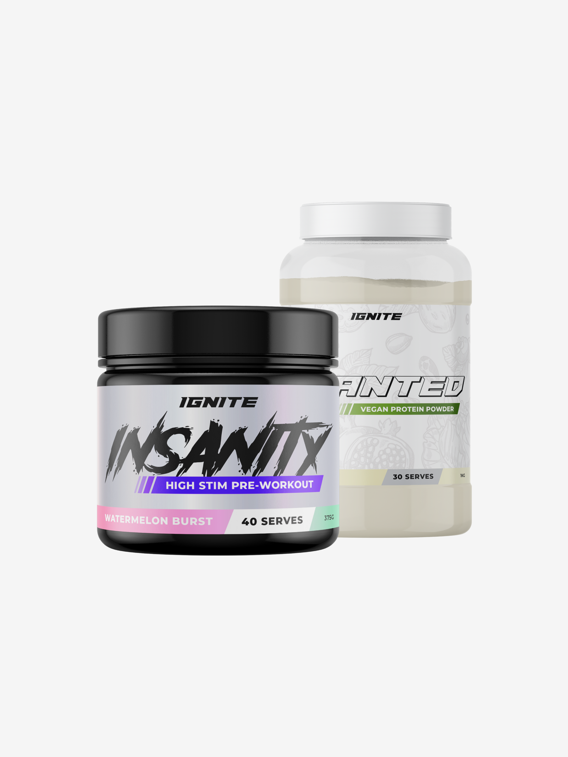 Best Pre Workout and Vegan Protein Bundle