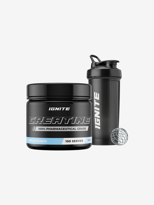 Creatine Monohydrate Dietary Supplement and Free Shaker Cup