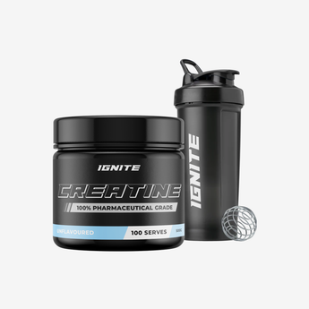 Creatine Monohydrate Dietary Supplement and Free Shaker Cup